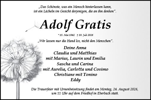 Adolf Gratis