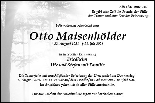 Otto Maisenhölder