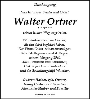 Walter Ortner