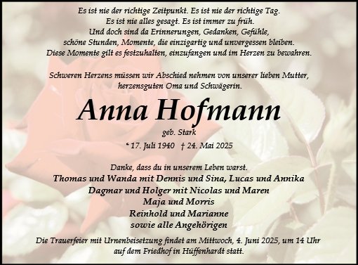 Anna Hofmann