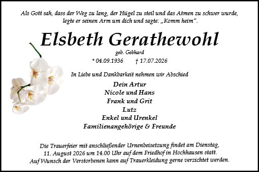 Elsbeth Gerathewohl