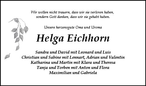 Helga Eichhorn