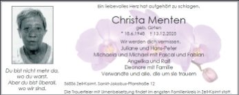 Christine Menten