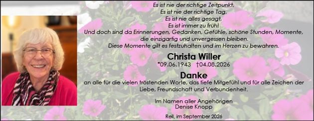 Christa Willer