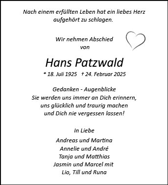 Hans Patzwald