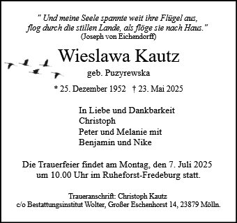 Wieslawa Kautz