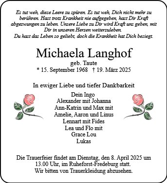 Michaela Langhof