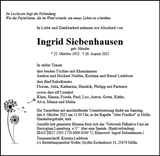 Ingrid Siebenhausen