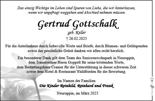Gertrud Gottschalk