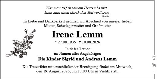 Irene Lemm