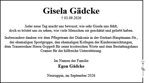 Gisela Gädcke
