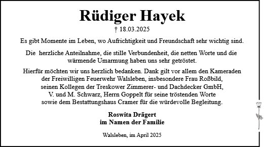 Rüdiger Hayek