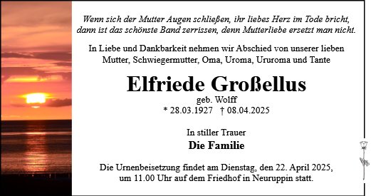 Elfriede Großellus
