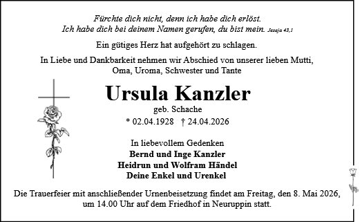 Ursula Kanzler