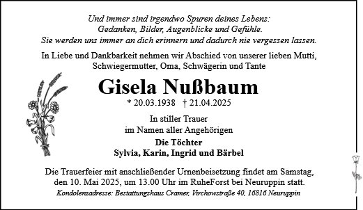 Gisela Nußbaum