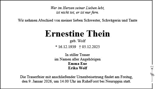 Ernestine Thein