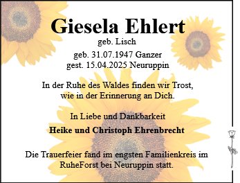 Giesela Ehlert