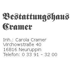 Bestattungshaus Cramer