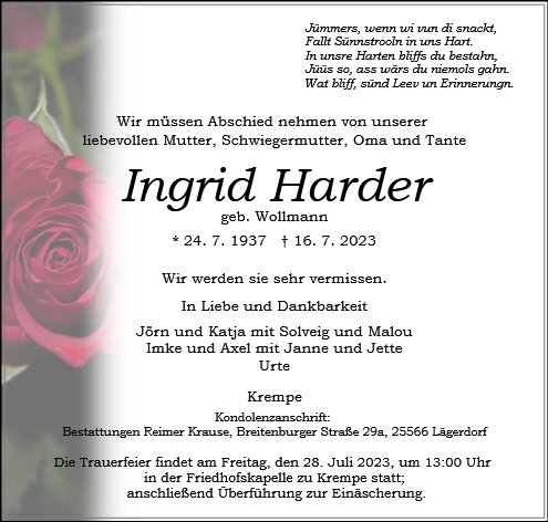 Ingrid Harder