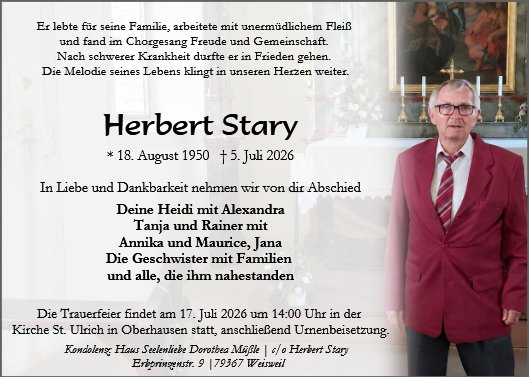 Herbert Stary