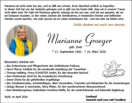 Marianne Groeger