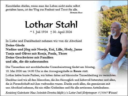 Lothar Stahl