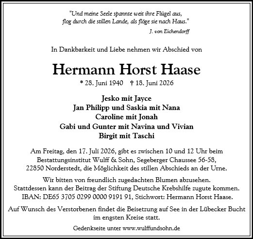 Horst Haase