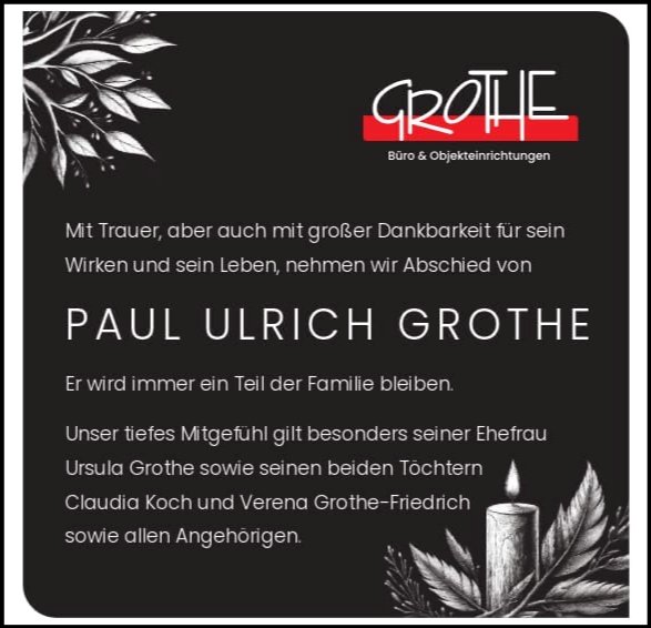 Paul Ulrich Grothe