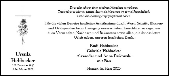 Ursula Hebbecker