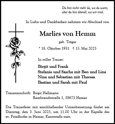 Marlies von Hemm