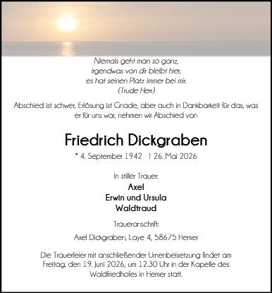 Friedrich Dickgraben