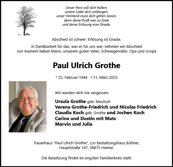 Paul Ulrich Grothe