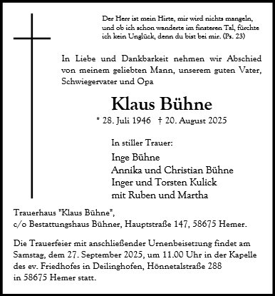Klaus Bühne