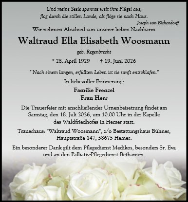 Waltraud Woosmann
