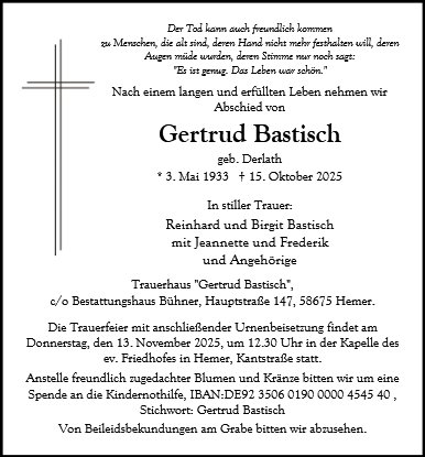 Gertrud Bastisch