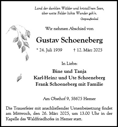 Gustav Schoeneberg