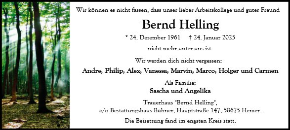 Bernd Helling