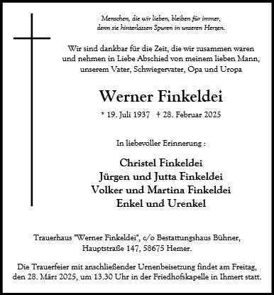 Werner Finkeldei