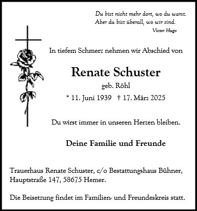 Renate Schuster