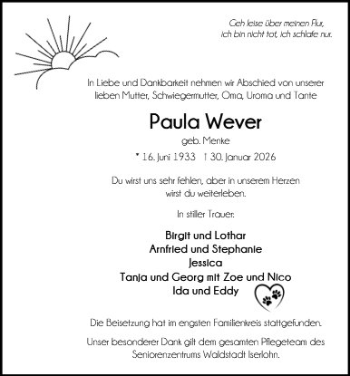 Paula Wever