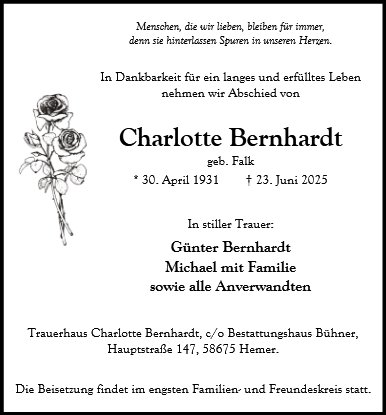 Charlotte Bernhardt
