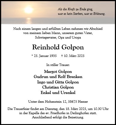 Reinhold Golpon