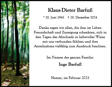 Klaus Barfuß-Knochendöppel