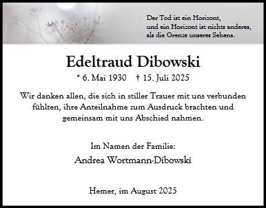 Edeltraud Dibowski
