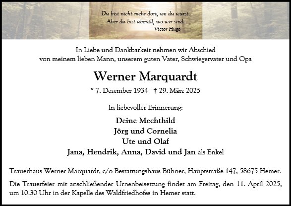 Werner Marquardt