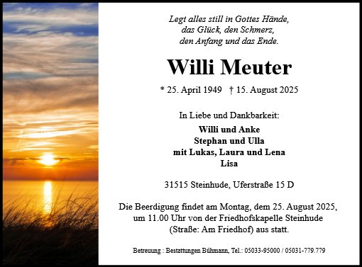 Willi Meuter
