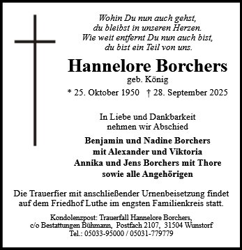 Hannelore Borchers