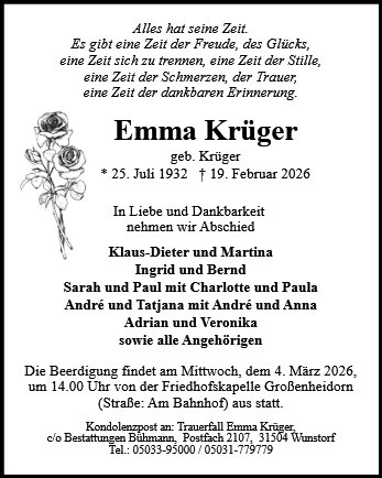 Emma Krüger