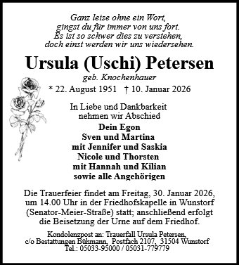 Ursula Petersen