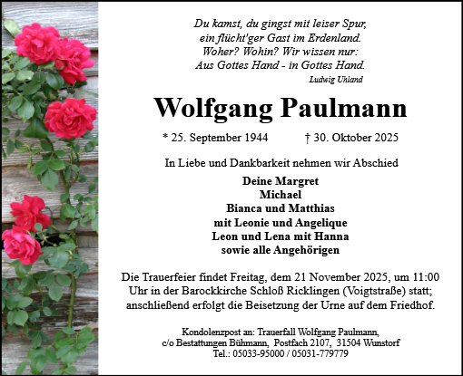 Wolfgang Paulmann